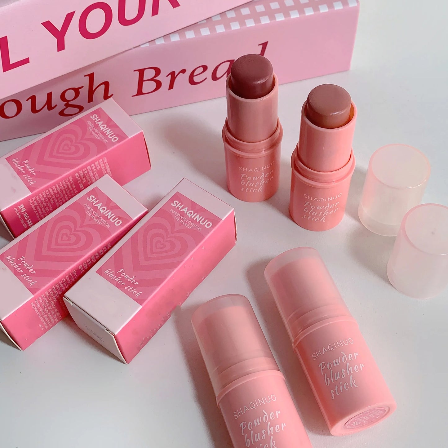 Blush Stick  Multifunctional, Matte Finish, Brightening Blush Cream for Natural Everyday Makeup - Perfect for Daily Face Makeup,