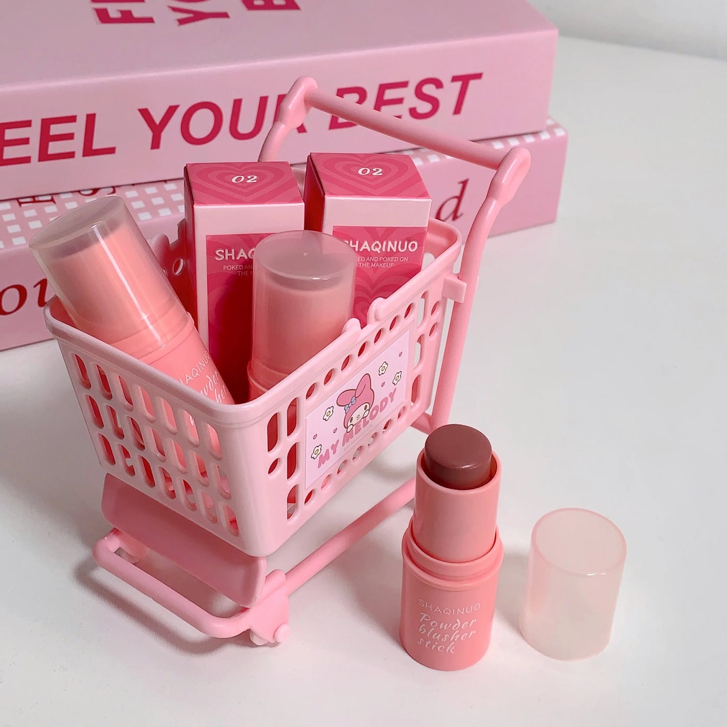 Blush Stick  Multifunctional, Matte Finish, Brightening Blush Cream for Natural Everyday Makeup - Perfect for Daily Face Makeup,