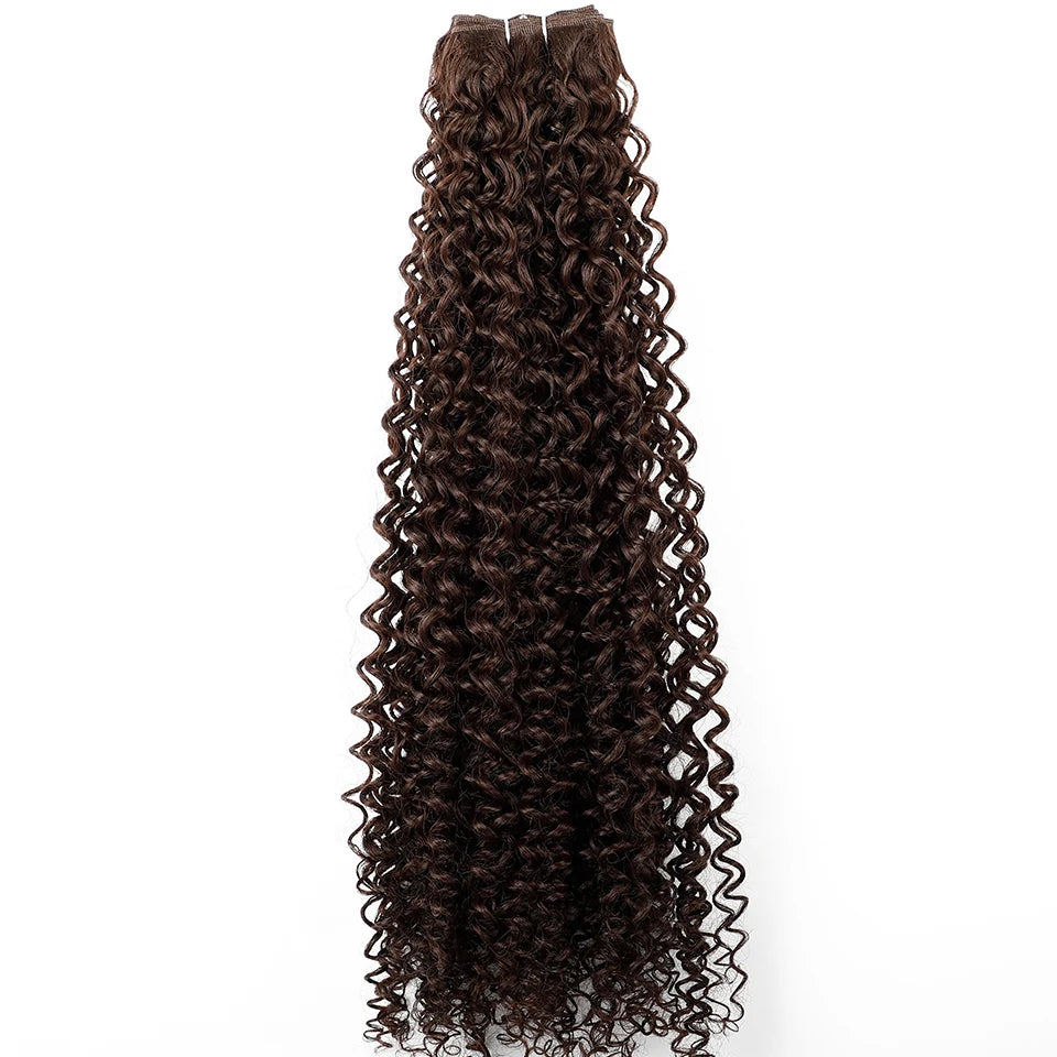 30 Inch Water Curly Ombre Blonde Extensions - 27/613 Curly Synthetic