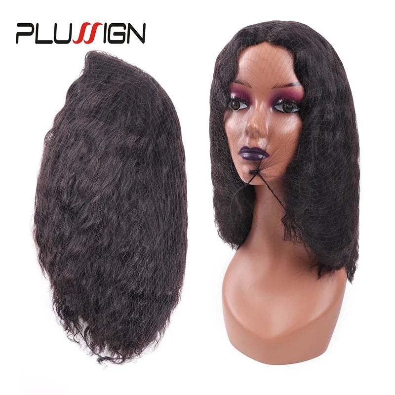 Plussign 20pcs Invisible Hairnet - Long Size 24-46 Inch Mesh Wig Caps