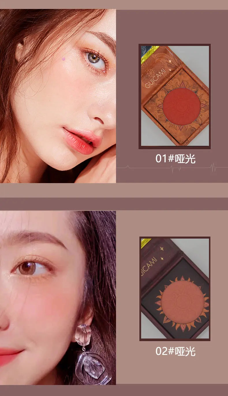 2019 New Makeup Brand Bronzer Blush Palette Face Makeup Baked Cheek Color Blusher Professional paleta de blush