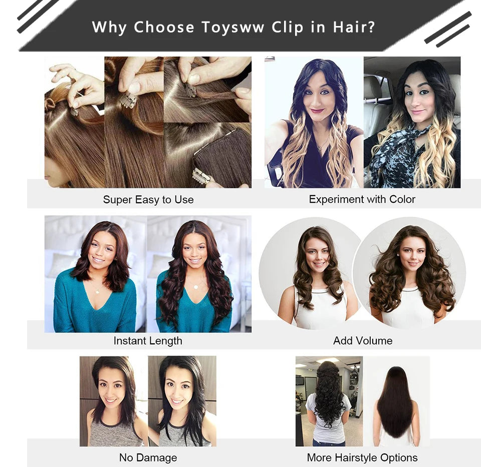 Wholesale Real Clip ins Russian Human Hair 100% Remy Hair Raw Pu Natural Straight Invisible Seamless Clip in Hair Extension