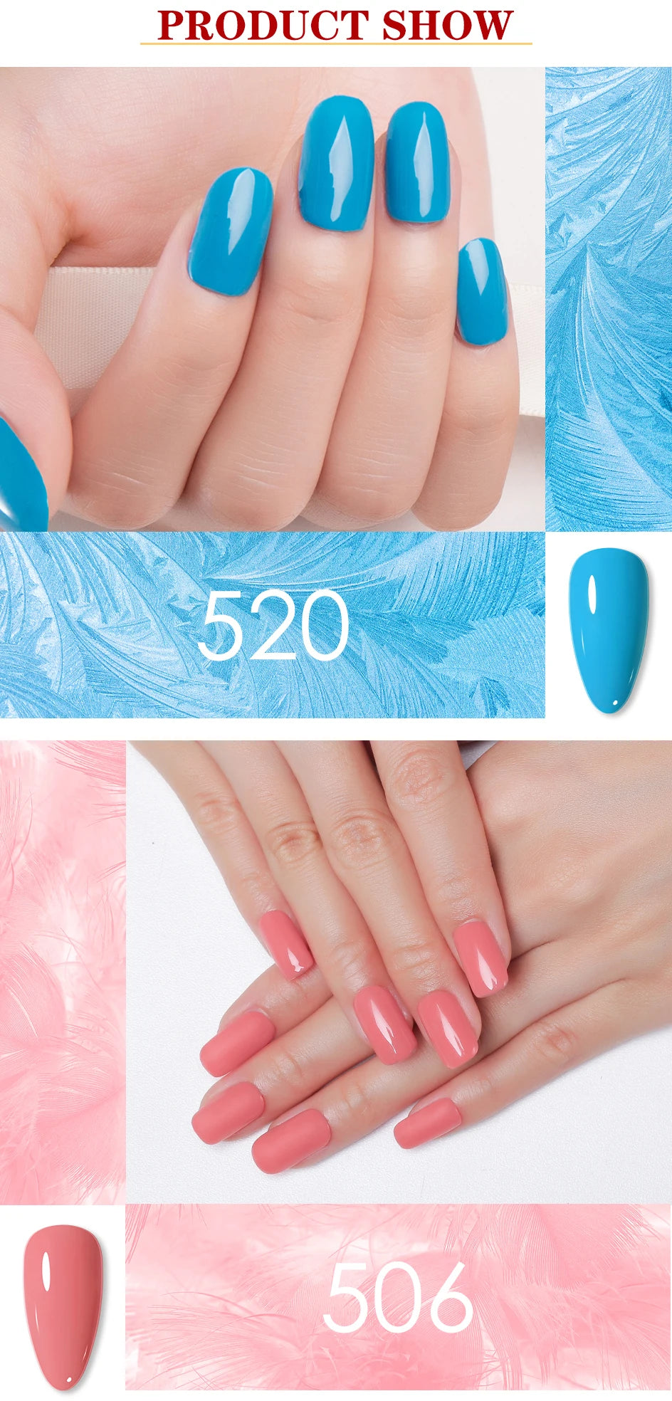 NAILCO 15ML Top Gel Nail Polish Nails Semi-permanent UV Varnish Glitter High Quality Glass Bottle Nail Art Polish For Manicure