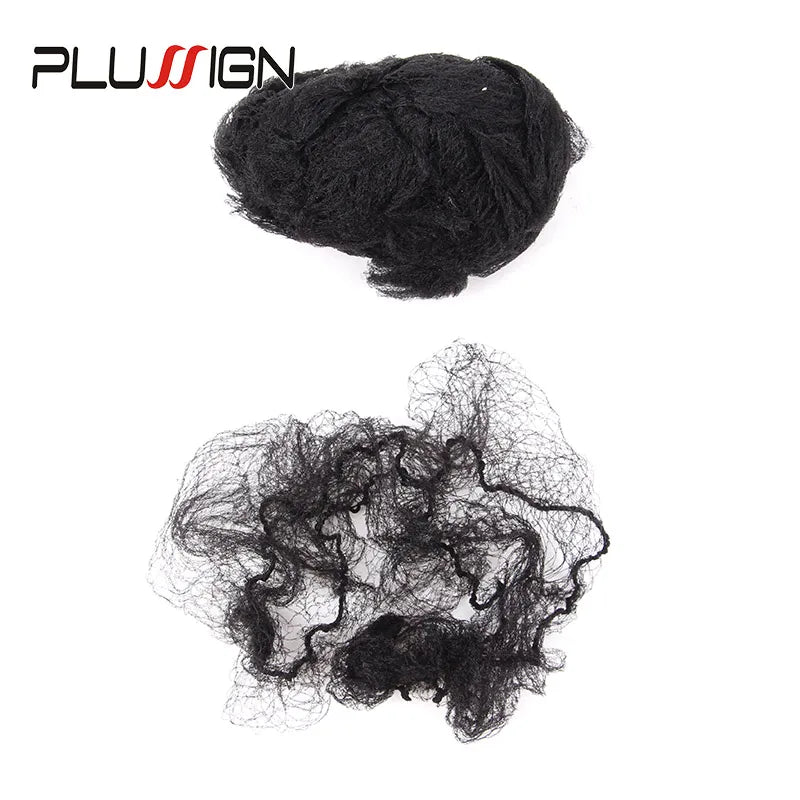 Plussign 20pcs Invisible Hairnet - Long Size 24-46 Inch Mesh Wig Caps