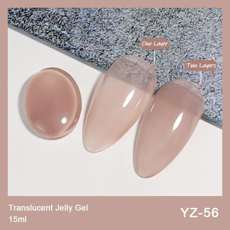 NAILCO 15ML Top Gel Nail Polish Nails Semi-permanent UV Varnish Glitter High Quality Glass Bottle Nail Art Polish For Manicure