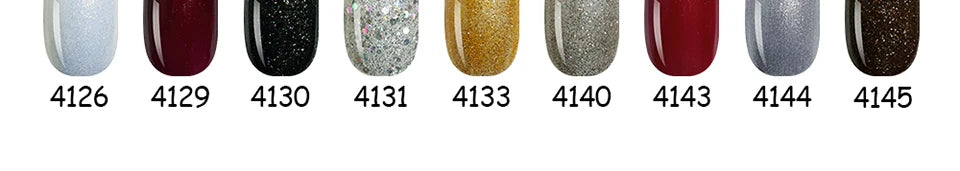 NAILCO 8ml Pink Red Colors Gel Nail Polish Nail Art Varnishes Gel Lacquer Coat LED Nails Manicure Design UV Gel Varnish Soak Off