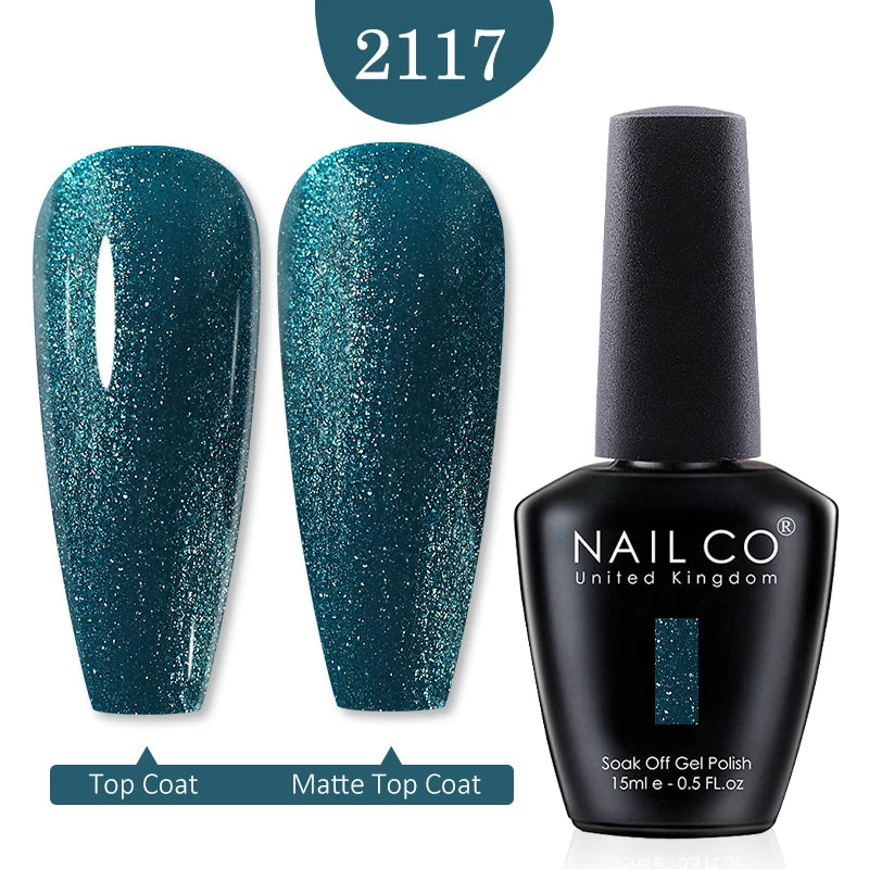 NAILCO Red Colors Series 15ML Nail Gel Polish Nail Supplies Semi Permanent For Nail  Art Manicure Soak Off LED UV Hybrid Varnish