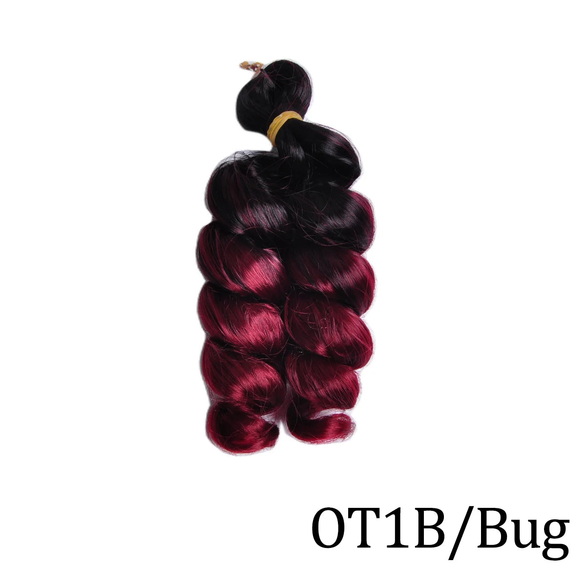 12 Inch French Loose Curly Braiding Hair - Pre-Stretched Crochet Extensions