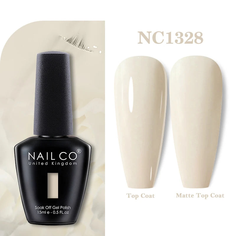 NAILCO 283Colors Gel Nail Polish Top Base Vernis Semi Permanent UV Gel Varnish Nails Art Varnish Hybrid Manicure