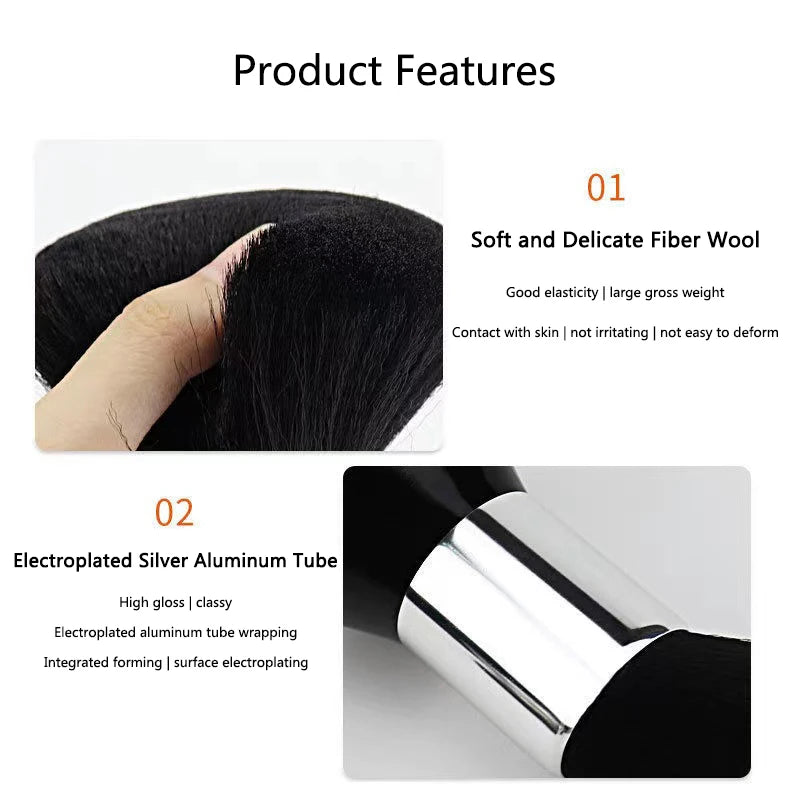 Hairdressing Soft Brush Salon Special Cleaning Haircut Tool Barber Home Hairbrush Makeup Sweeping Hair Brush Barbershop Tool