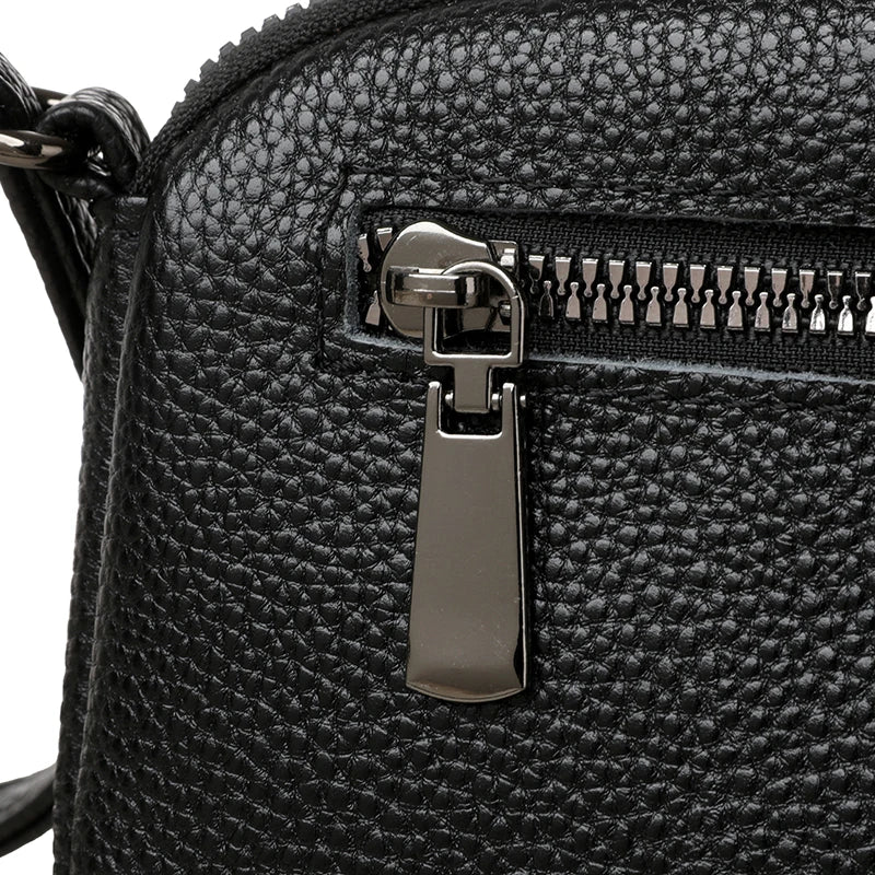 100% Cowhide New Luxury Small Handbags Brand Designer Genuine Women Crossbody Shoulder Bags Fashion Leisure Ladies Traveling Bag