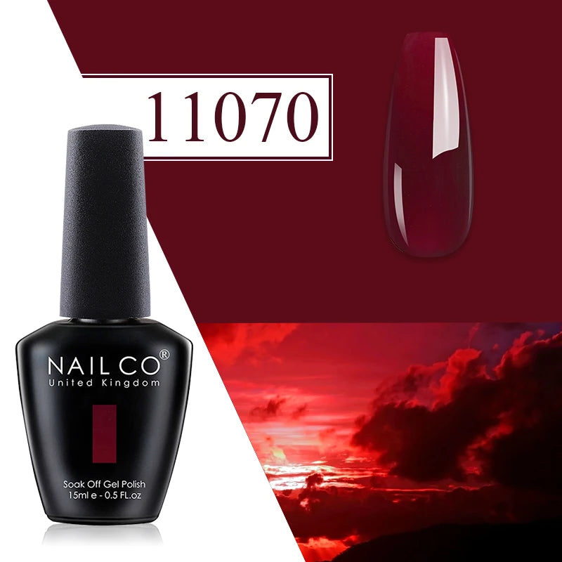 NAILCO 15ml TOP BASE Gel Polish Vernis Semi Permanent UV Varnish Nail Polish For Nails Art Gel Manicure Design Varnish Hybrid