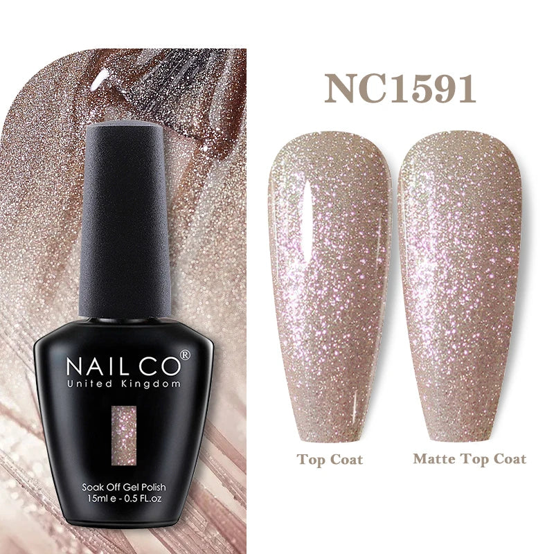 NAILCO 283Colors Gel Nail Polish Top Base Vernis Semi Permanent UV Gel Varnish Nails Art Varnish Hybrid Manicure