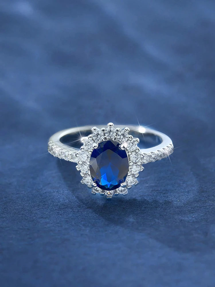 925 Sterling Silver Classic Gorgeous Queen Crown Zircon Ring For Women Engagement Wedding Luxury High Quality Fine Jewelry