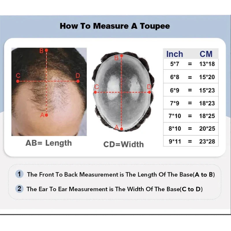 Realistic Men's Toupee Durable NPU Bond Gray Male Human Hair Prosthesis Capillary System Natural Hairline Comfortable Fine Mono