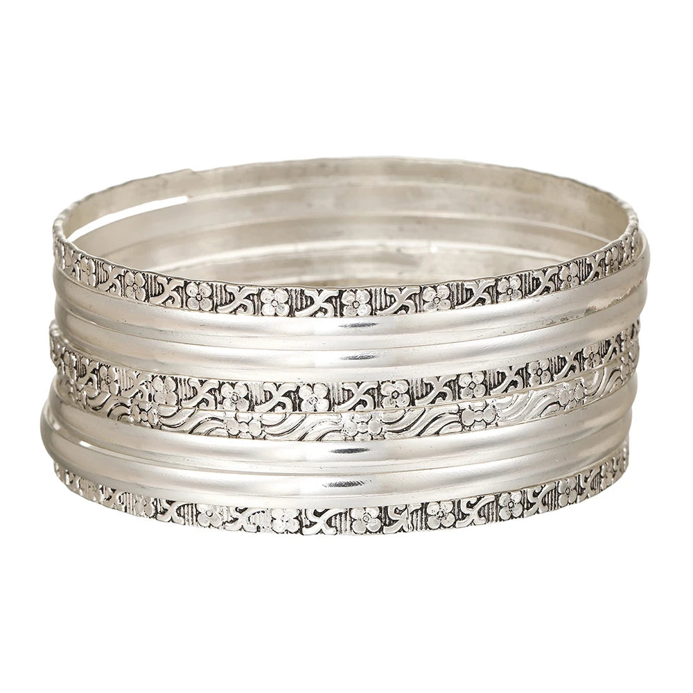 NADEEM Fashion Vintage Metal Layer Flower Bangles for Women Luxury Charm Bracelets Party Jewelry Wholesale Gifts