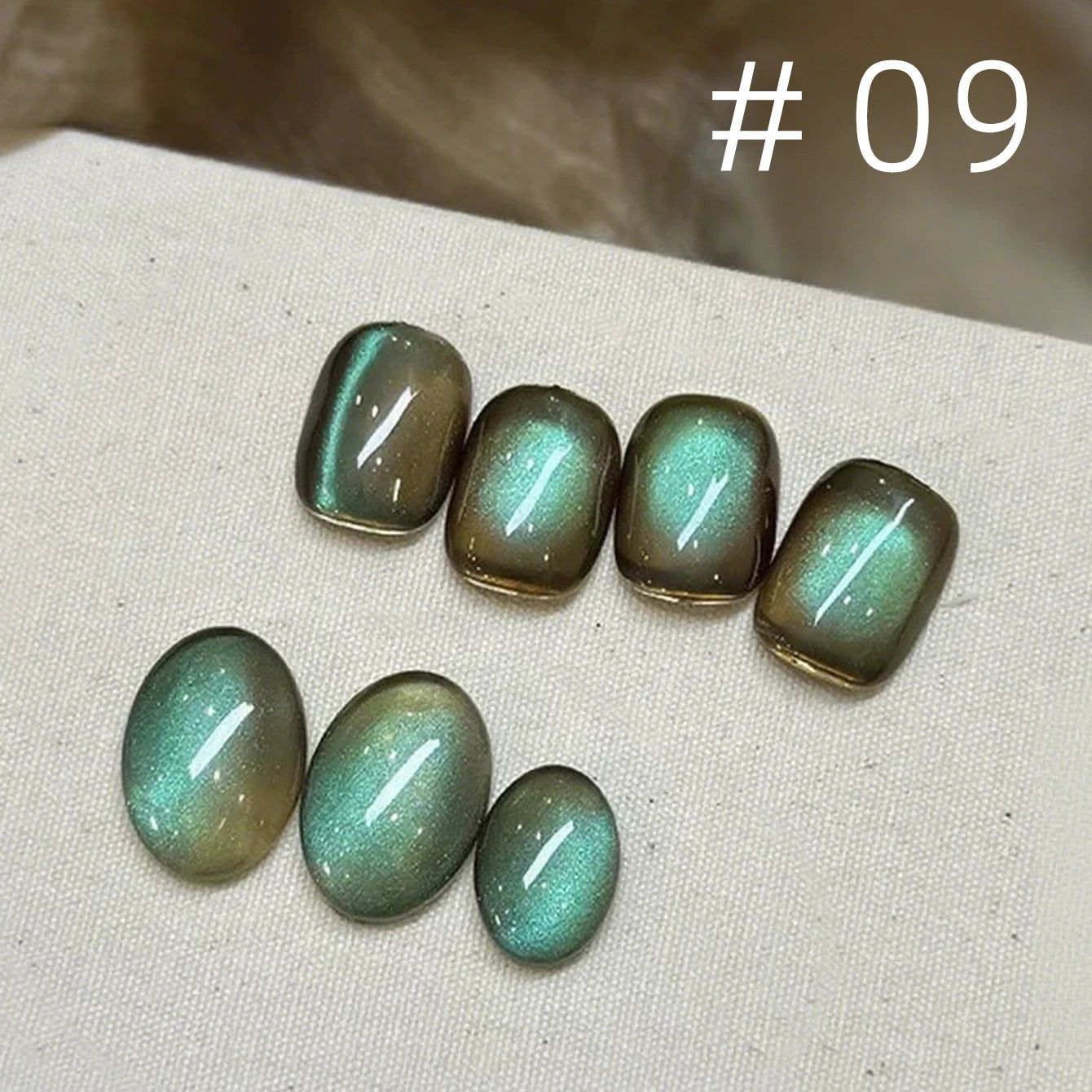 12ML 1-12PCS Autumn Nails Long Night Blue Light Magnet Cat Eye Gel Nail Polish 2025 New Black Nails Nail Supplies Nail Art