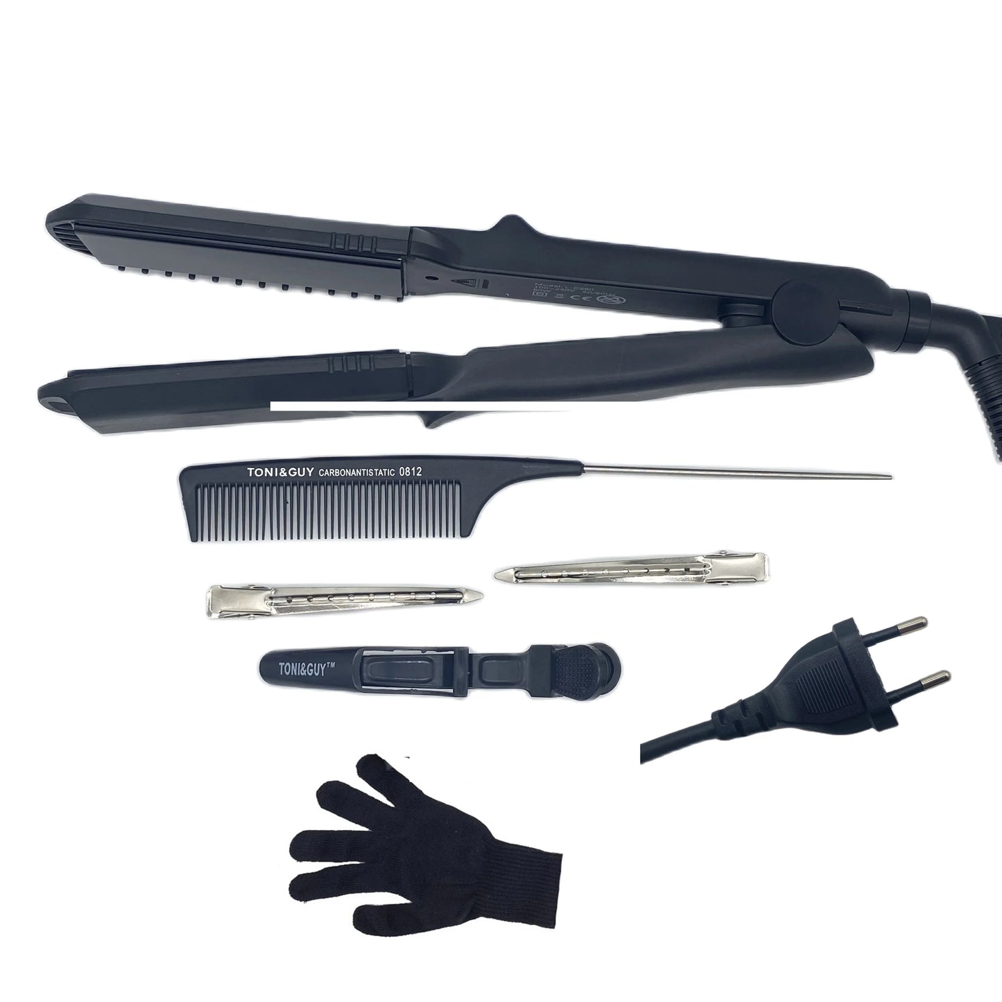 Hair Straightener Flat Iron 4-in-1 Interchangeable Plates Fast  Electric Ceramic Hair  Wave Hair Styling