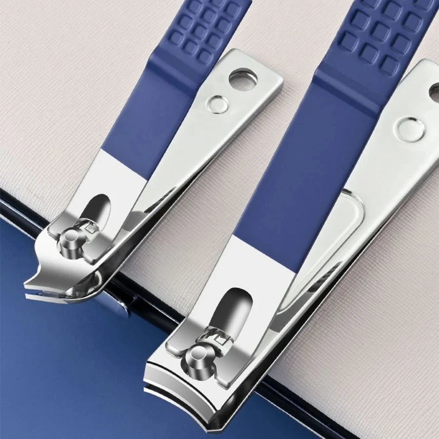 Professional Manicure Set 7-18 PCS Stainless Steel Nail Clipper Set Thick And Hard Nail Trimmer For Woman And Man Portable Set