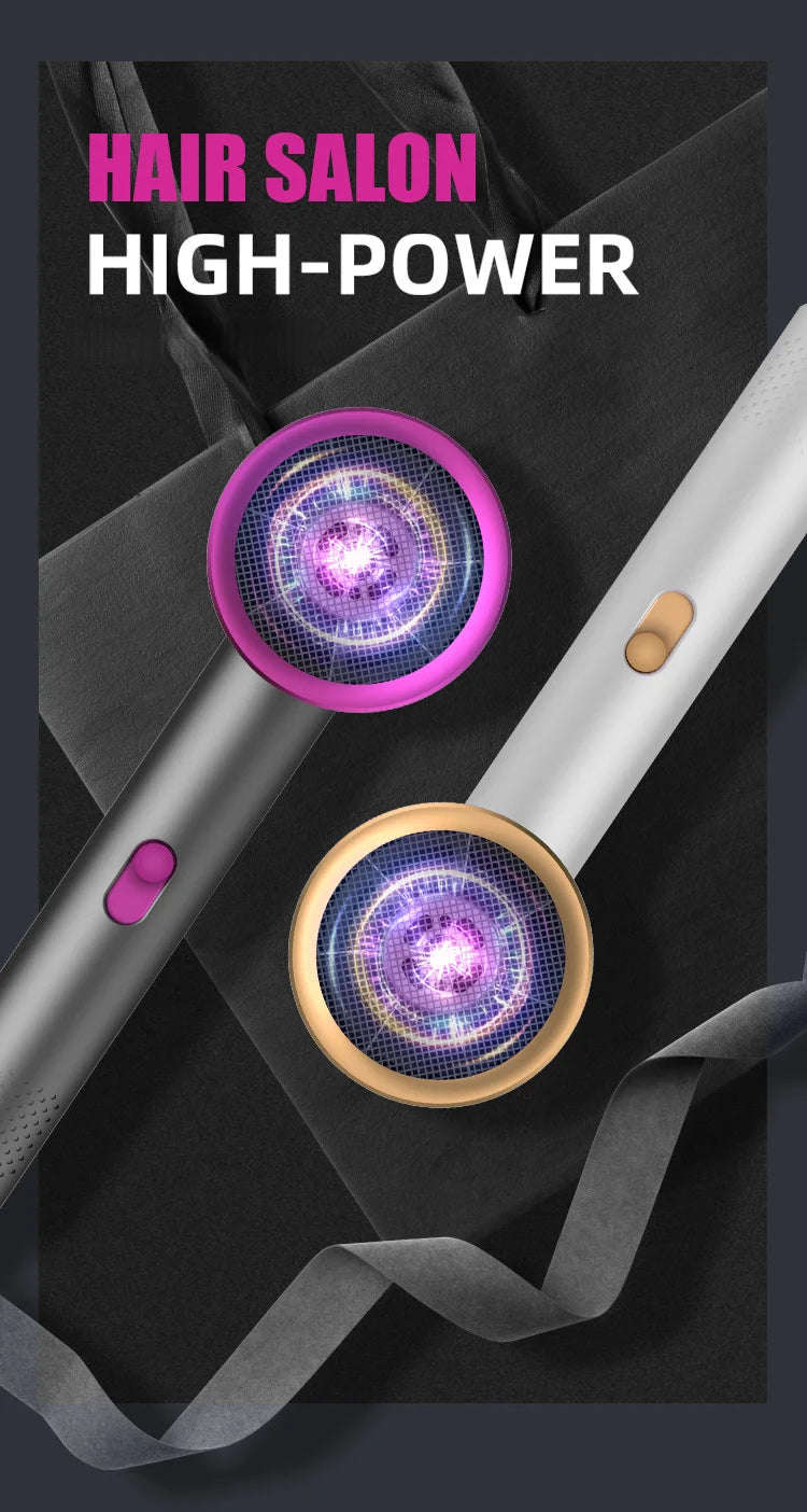 Professional hair salon use hair dryer with high speed, quick drying, ionized heat protection function. For home use and hotel