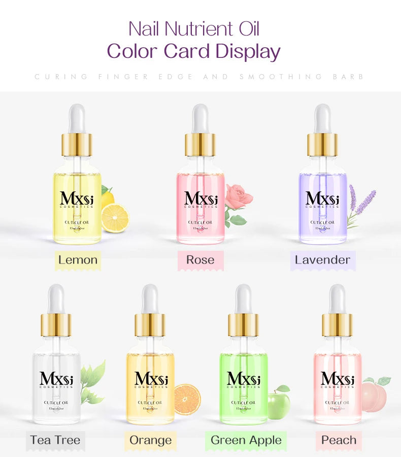 Nails Nutrition Oil & Cuticle Oil Nail Poilsh Care Fruit Flavor Cuticle Manicure Protection Nail Supplies