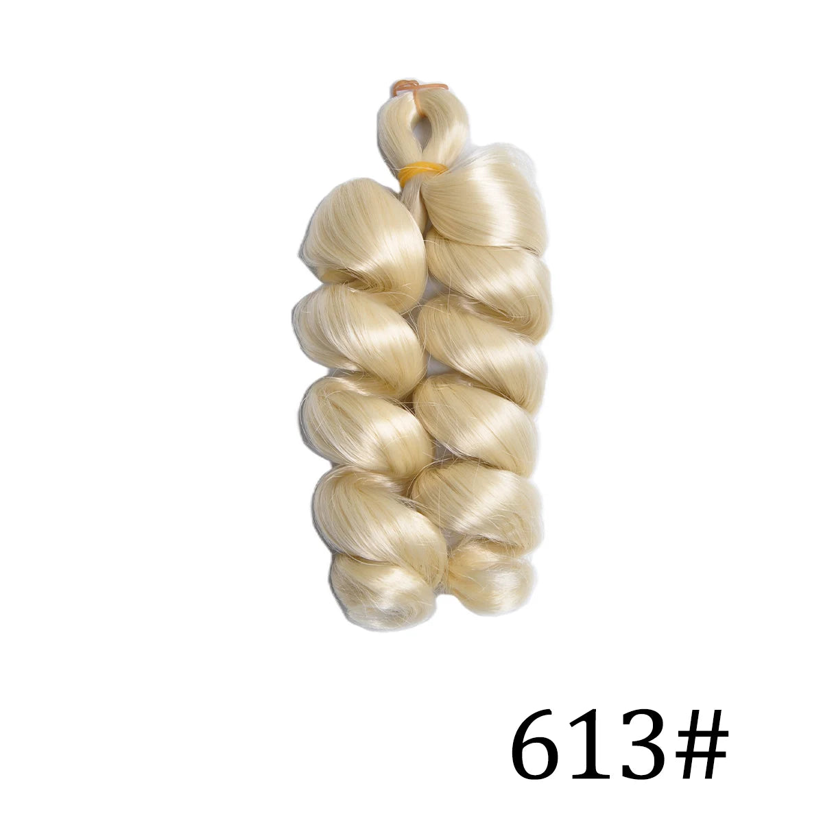 12 Inch French Loose Curly Braiding Hair - Pre-Stretched Crochet Extensions