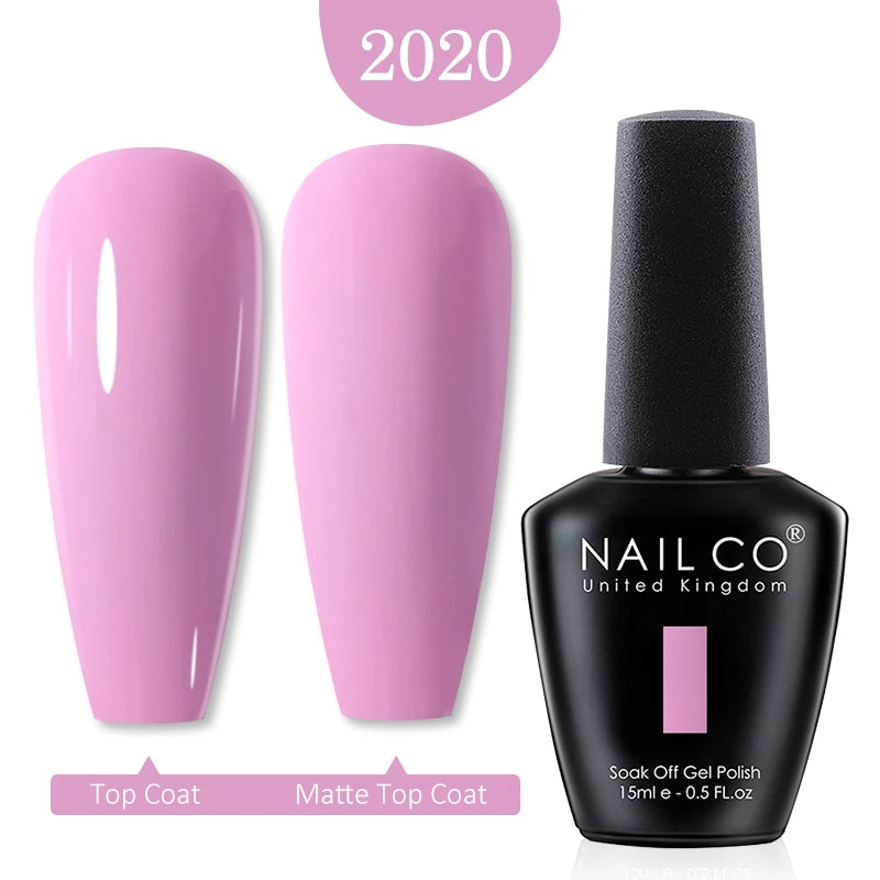 NAILCO Red Colors Series 15ML Nail Gel Polish Nail Supplies Semi Permanent For Nail  Art Manicure Soak Off LED UV Hybrid Varnish