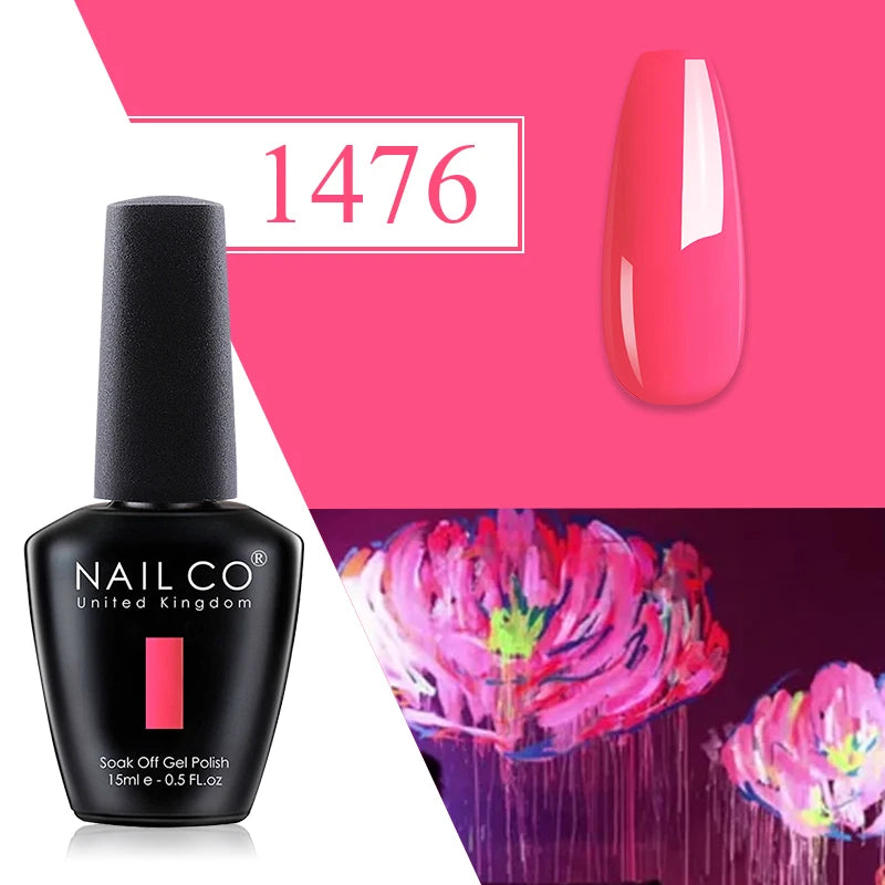 NAILCO 15ml TOP BASE Gel Polish Vernis Semi Permanent UV Varnish Nail Polish For Nails Art Gel Manicure Design Varnish Hybrid