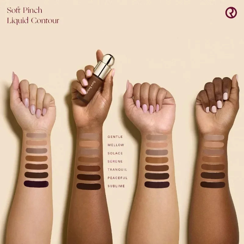 Rare Beauty Moisturizing High Glossy Finish Luminizer Bronze Liquid Contour Stick Lasting 3D Nose Shadow Waterproof Face Makeup