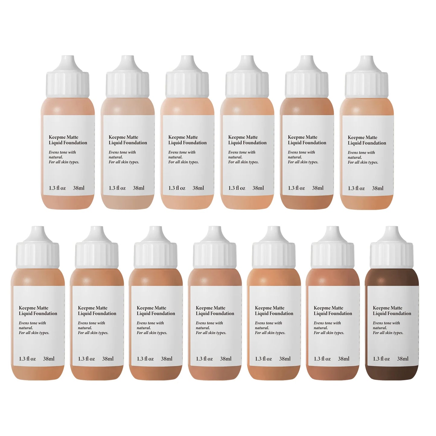 13 Color Liquid Makeup Foundation Dry Skin Concealer Moisturizing Foundation Liquid Foundation Concealer Face Concealer Base