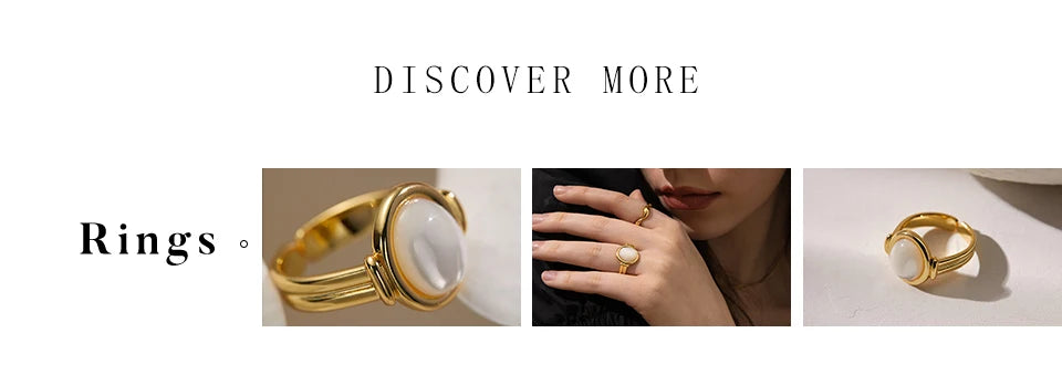 Peri'sbox Anti-Tarnish Fashion 18K Gold Plated Cross Heart Oval Pendant Necklace Creative Design Stainless Steel Women's Jewelry