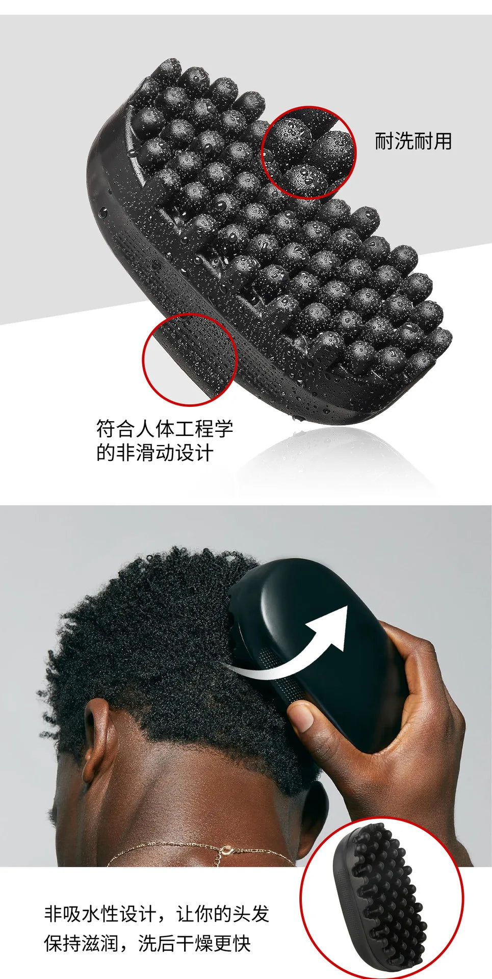 1pcs Professional Curly Hair Sponge Twist Brush Magic African Coil Wave Dreadlock Natural Hairbrush Afro Salon Hair Styling Tool
