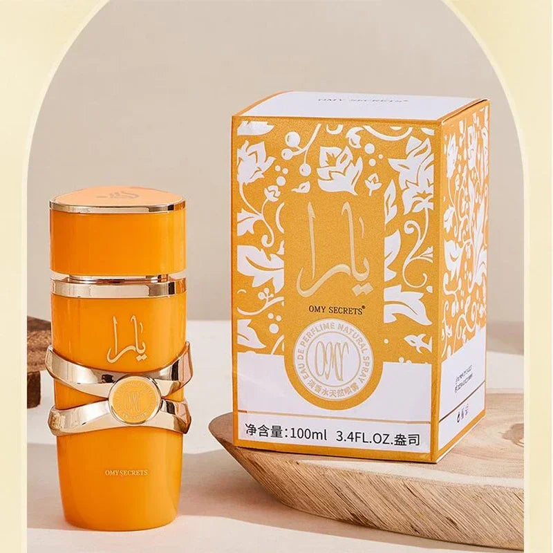 100ML Luxury Arab Dubai Vanilla Perfume,Unisex Eau De Parfum Spray,Floral Fruity Women Fragrance,Spicy Oriental Gourmand Scent