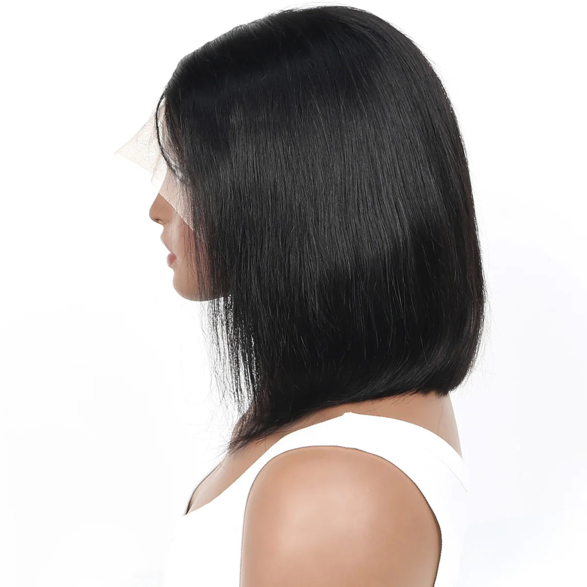 Brazilian 4x4 Lace Closure Wig Highlight Colored Human Hair Wigs Highlight Brown Bob Wigs Straight Remy Hair 180 Density On Sale