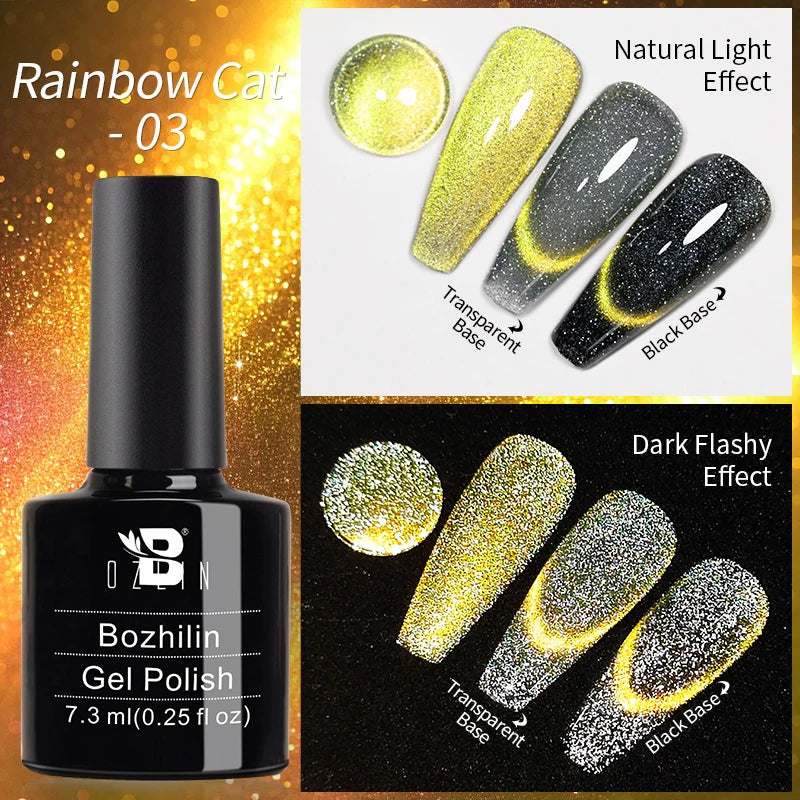 7.5ml Red Glitter Gel Nail Polish Crystal Semi Permanent Soak Off UV Gel Varnish Nail Art Manicure Base Matte Top Coat Vernis