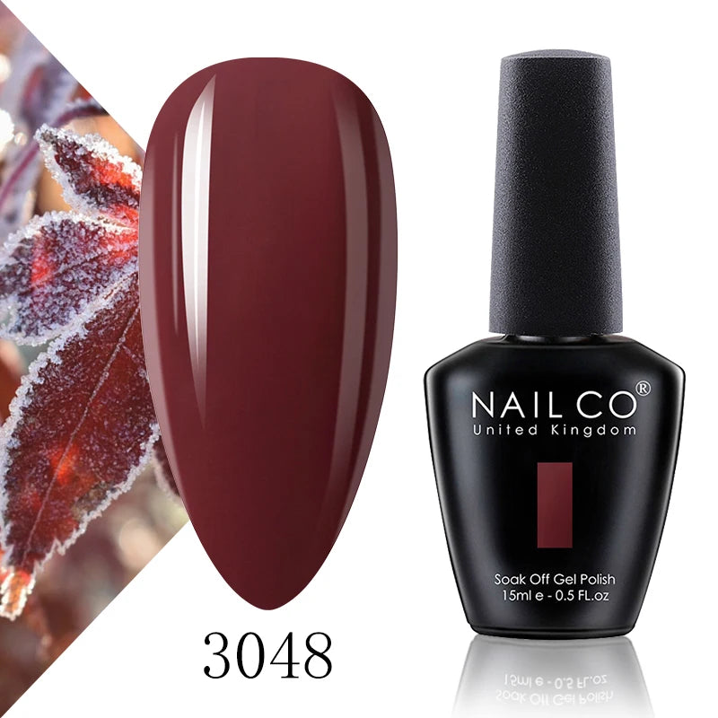 NAILCO 15ml Blue Gel Polish UV Gel Polish Varnish Hybrid DIY Nails For DIY Manicure Semi Permanent Soak Off LED Gel Nail Polish