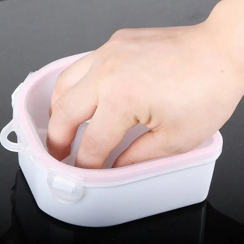 【Hot sales】Nail Polish Remover Soak Bowl Nail Art Treatment Health Tools Durable Horny Care Bubble Bowl