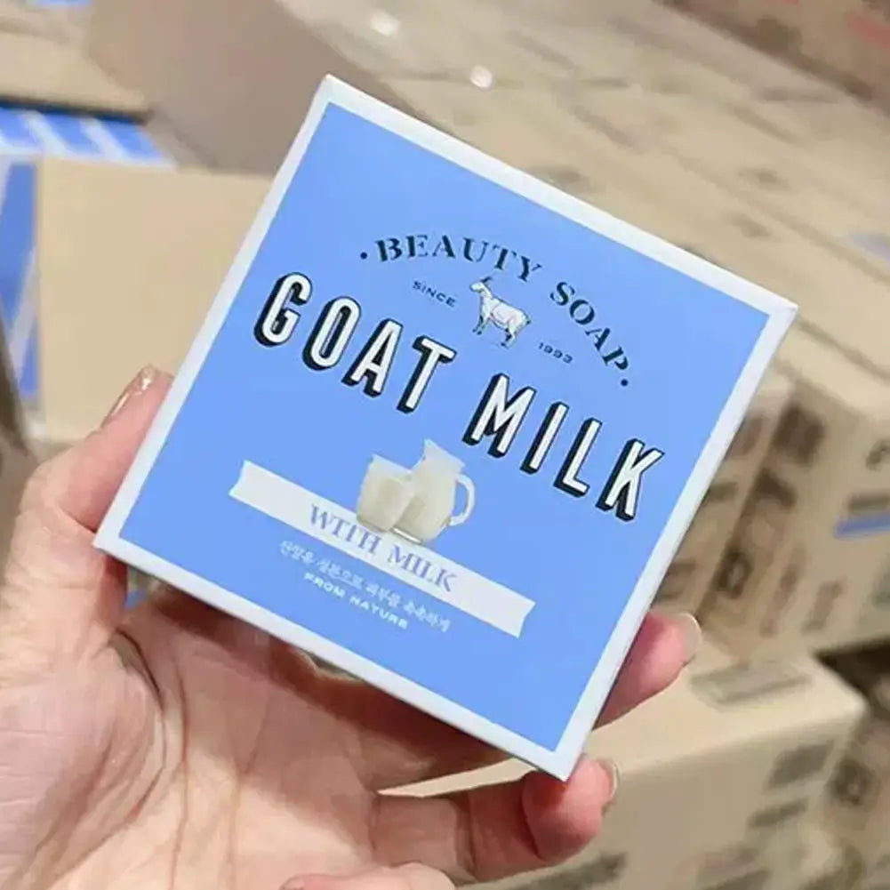 Goat Milk Soap Bar Moisturize,Smooth & Cleanse Skin,Body Wash Shower Soap Gentle Cleansing Nourishing Skin Care For Adults Kids