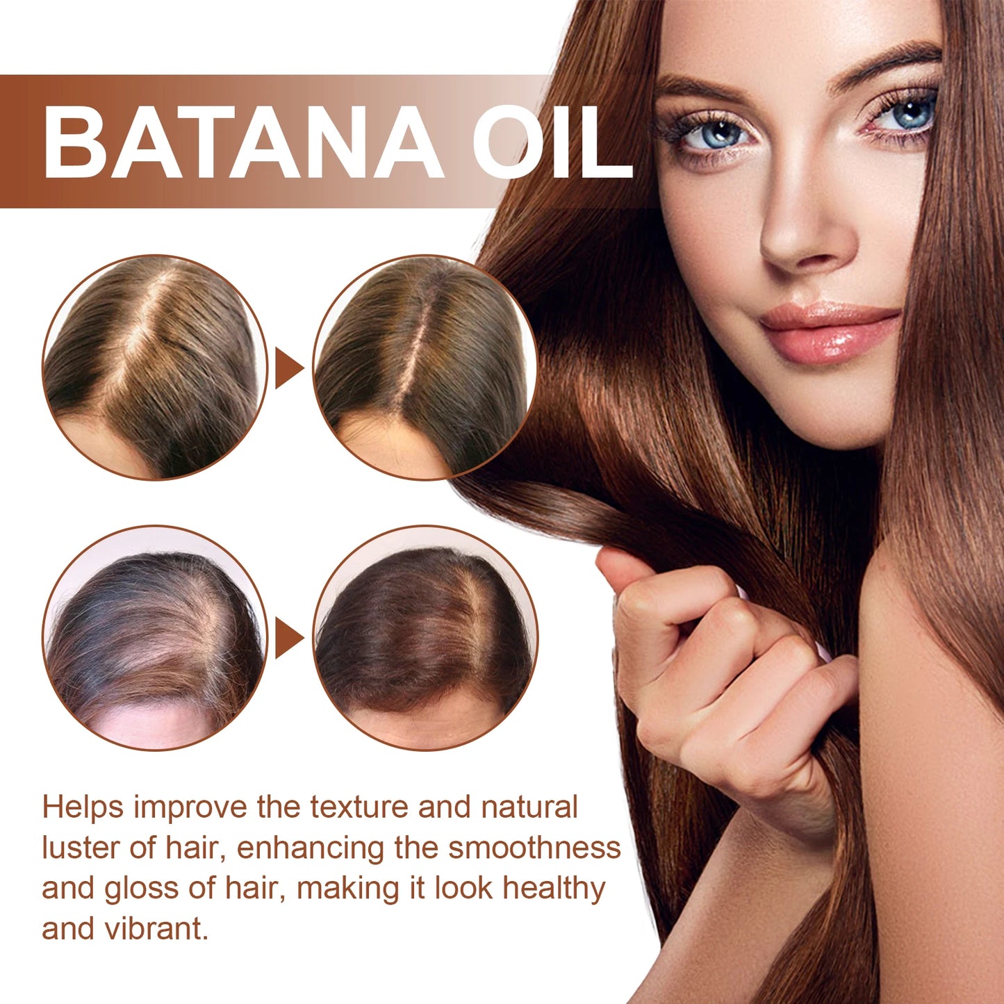 100% Pure Organic Batana Oil Hair Mask - Hair Growth Treatment