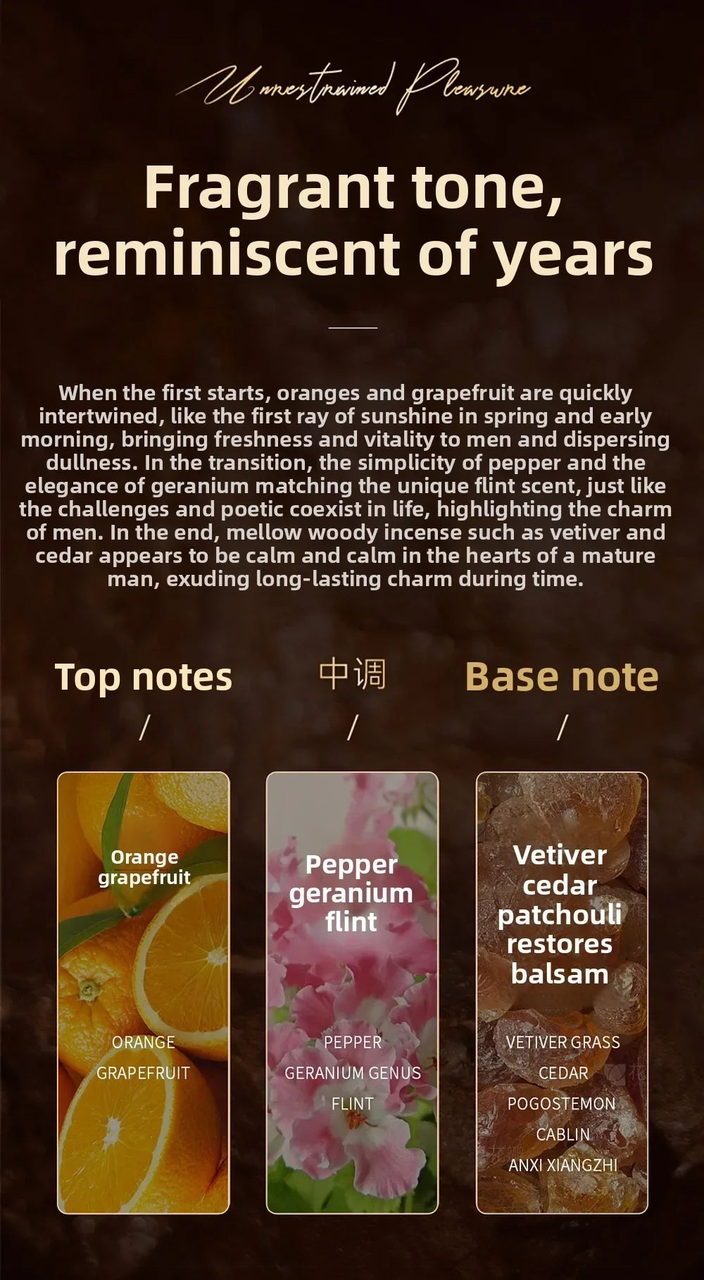 Perfume Original Men Fragrance Lasting Fragrances High Quality Arabic Sexy Cologne Wood Scent Luxury Fragrance Perfumes