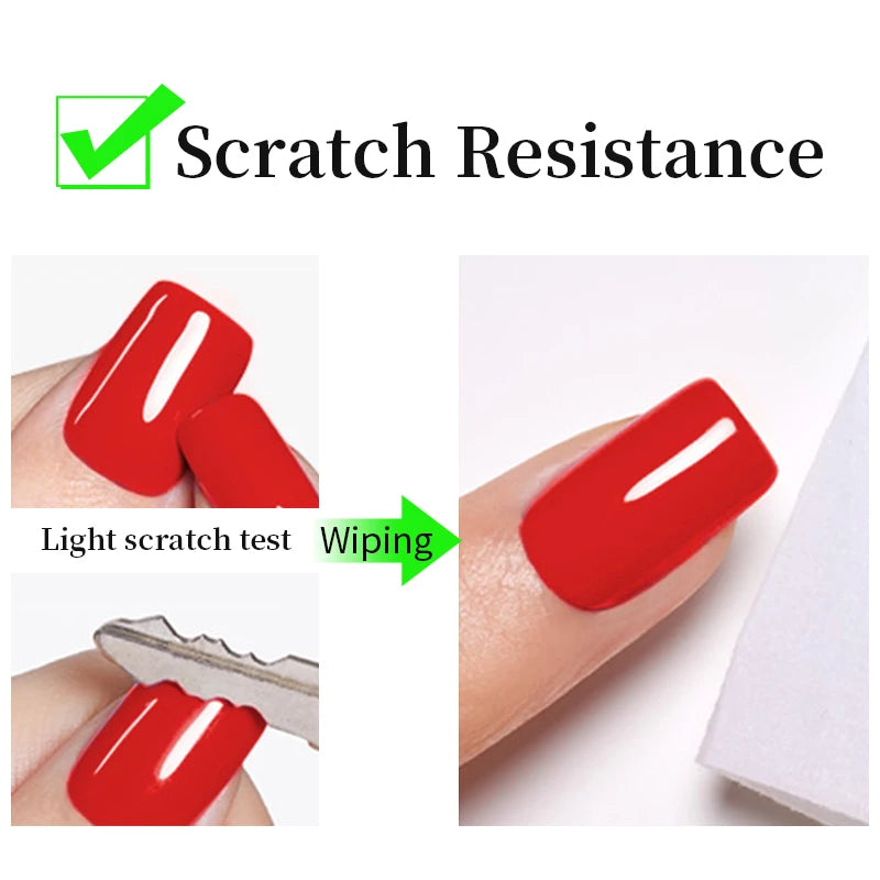 NEW Stain Resistant Gel Top Coat Gel Nail Polish UV Diamond Topcoat No Wipe Sealer Gel Finish Manicure Nail Art Salon Quality