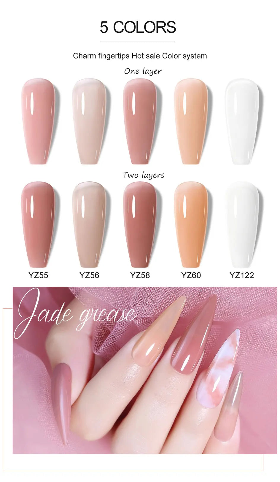 NAILCO 15ml Gel Polish Nail Art Vernis Semi Permanent UV Gel Polish For Manicure Design Hybrid Varnish Summer Nails Products