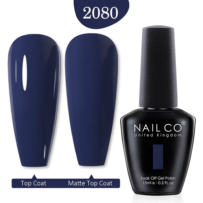 NAILCO Red Colors Series 15ML Nail Gel Polish Nail Supplies Semi Permanent For Nail  Art Manicure Soak Off LED UV Hybrid Varnish