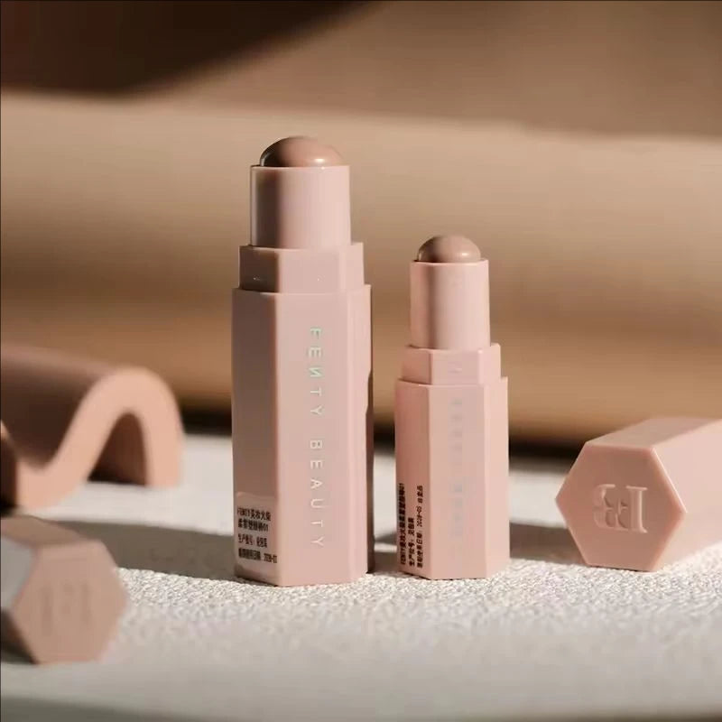 Fenty Beauty Lip Glaze Streamer Powder Single Double Color High Gloss and Fine Face Illuminator Palette Brightening Makeup INS