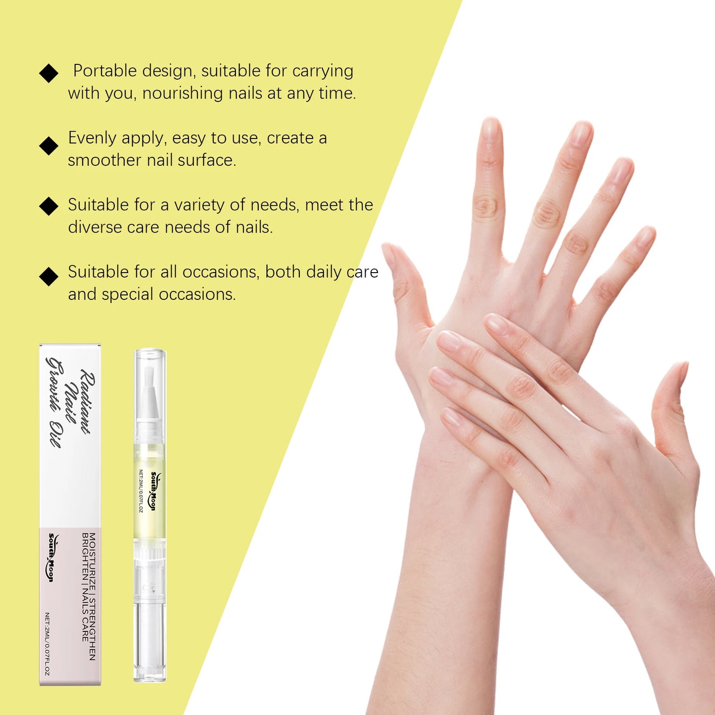 Nail Growth Oil Cuticle Revitalizer Strengthing Repair Damage Nails Prevent Agnail Deep Nourishing Nutrition Nail Soften Oil Pen
