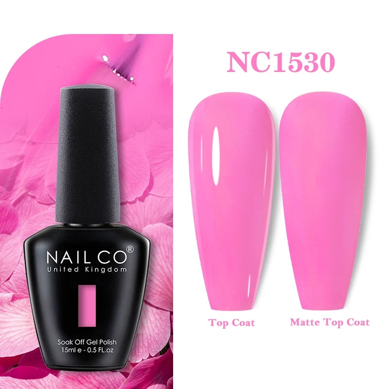 NAILCO 15ml Gel Polish Nail Art Vernis Semi Permanent UV Gel Polish For Manicure Design Hybrid Varnish Summer Nails Products