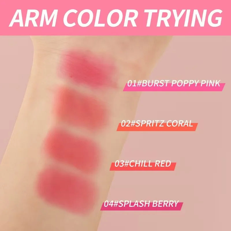 FORMBO multi-color jelly blush stick for face and lips dual-use lipstick to brighten the complexion