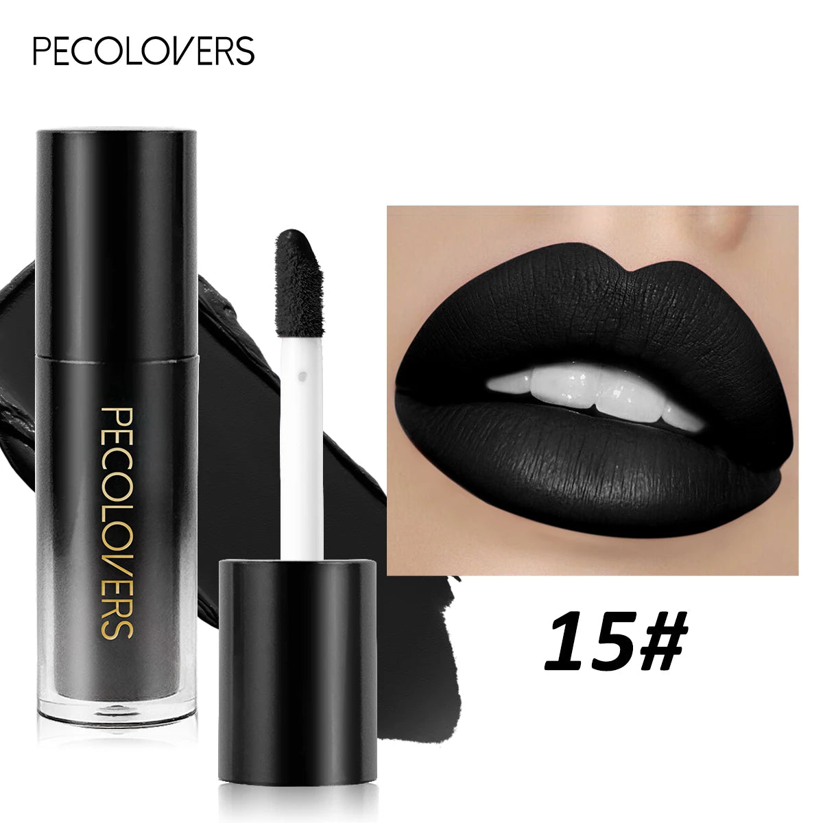 Christmas 1PC Matte Velvet Liquid Lipstick - Non-Sticky Waterproof, Ideal Gift