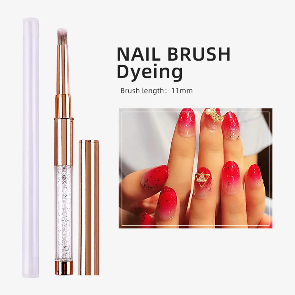 Nail Art Acrylic Liquid Powder Carving UV Gel Extension Builder Painting Brush Lines Liner Drawing Pen Manicure Tool Born Pretty