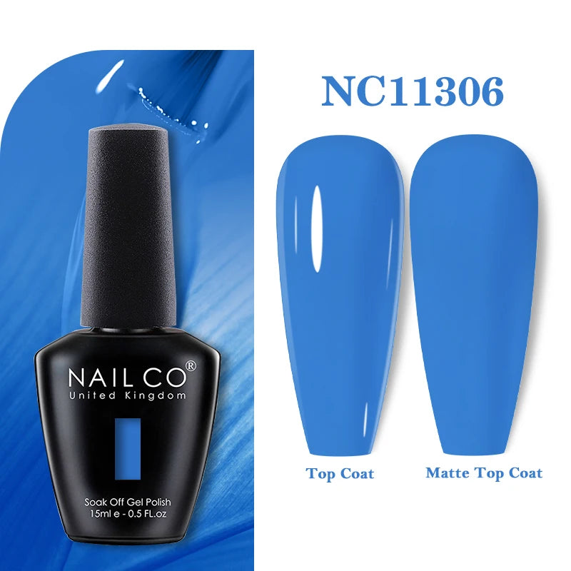 NAILCO 15ml Gel Polish Nail Art Vernis Semi Permanent UV Gel Polish For Manicure Design Hybrid Varnish Summer Nails Products